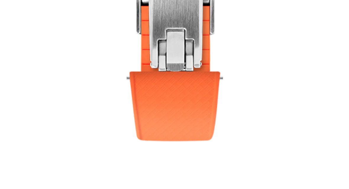 Orange Tropical CTS Rubber Strap - Image 10