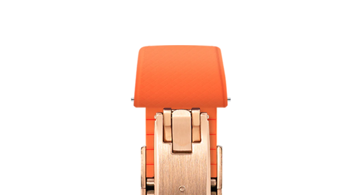 Orange Tropical CTS Rubber Strap - Image 11