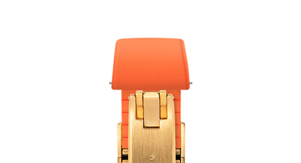 Orange Tropical CTS Rubber Strap - Image 13