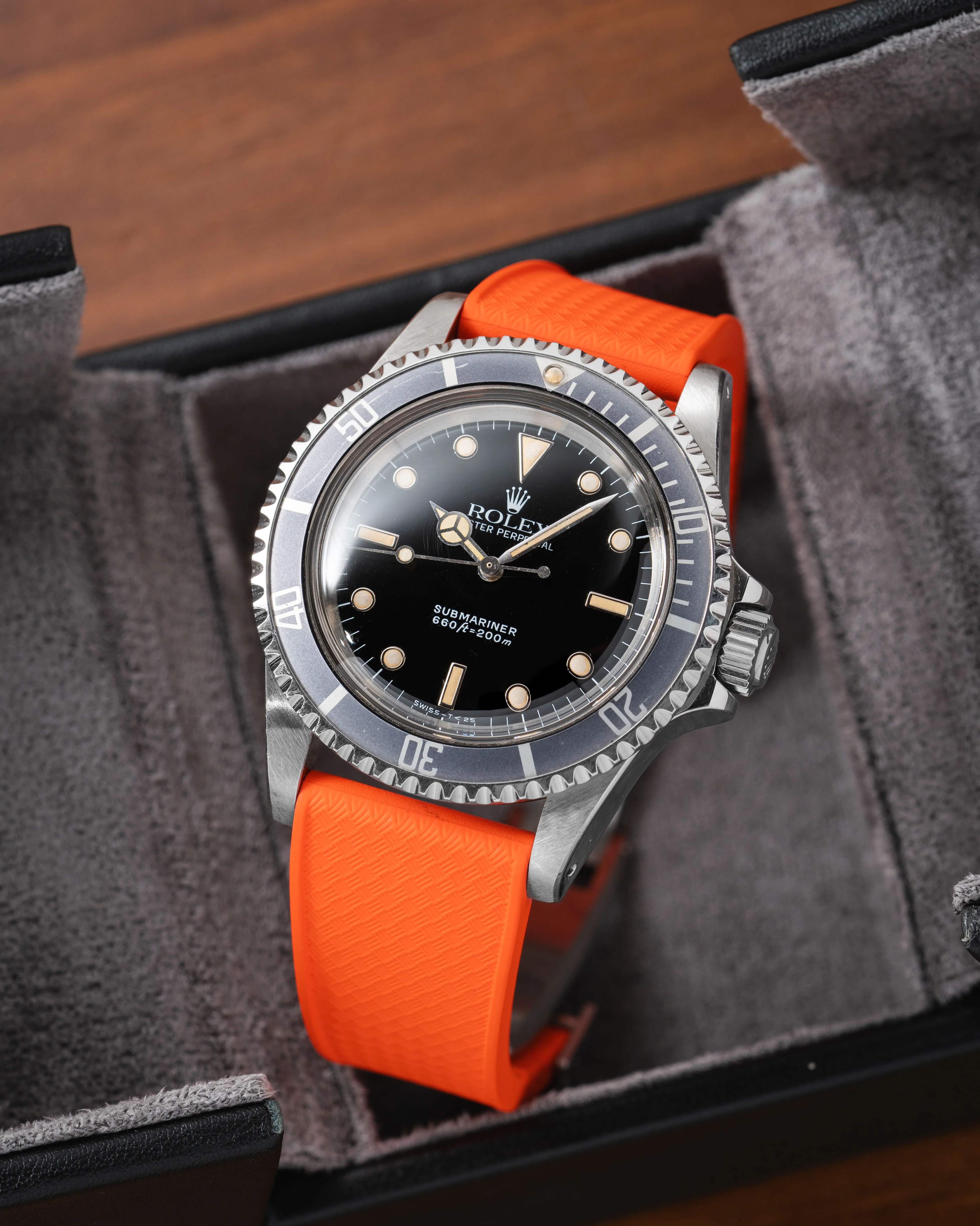 Orange Tropical CTS Rubber Strap - Image 4