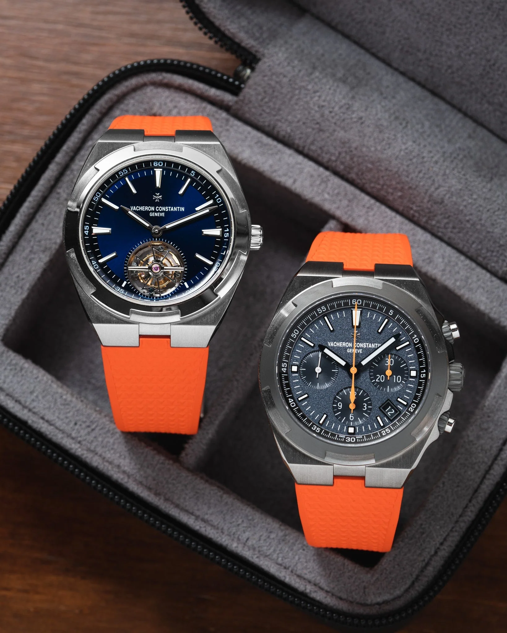 Orange CTS Rubber Strap for Vacheron Constantin Overseas - Image 5