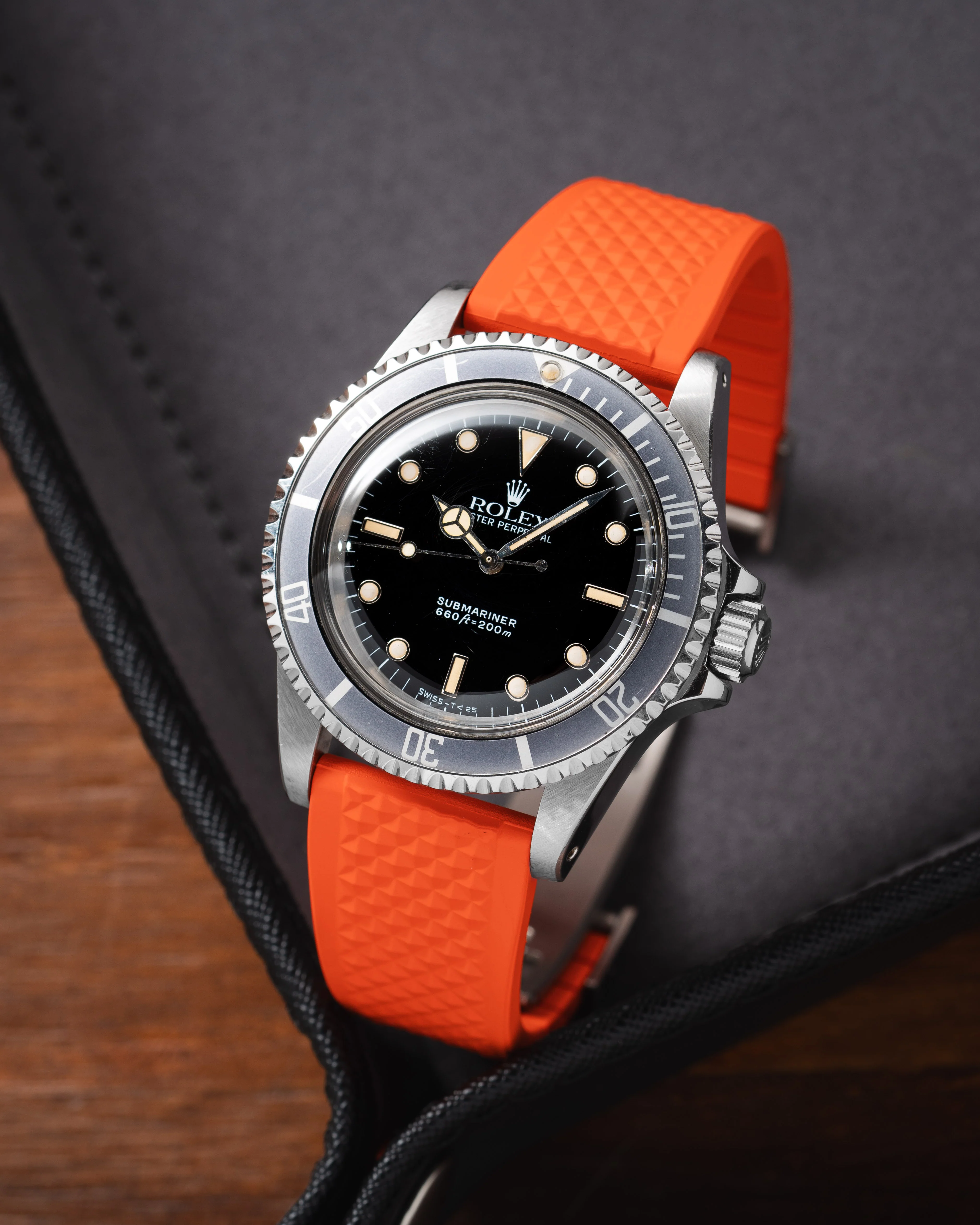 Orange Waffle CTS Rubber Strap - Image 7