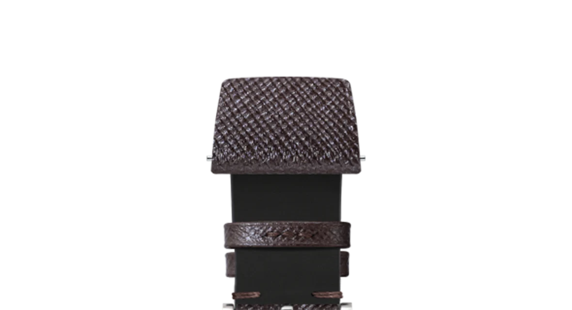 Overstock: Dark Brown Saffiano Stitchless Strap - Image 13