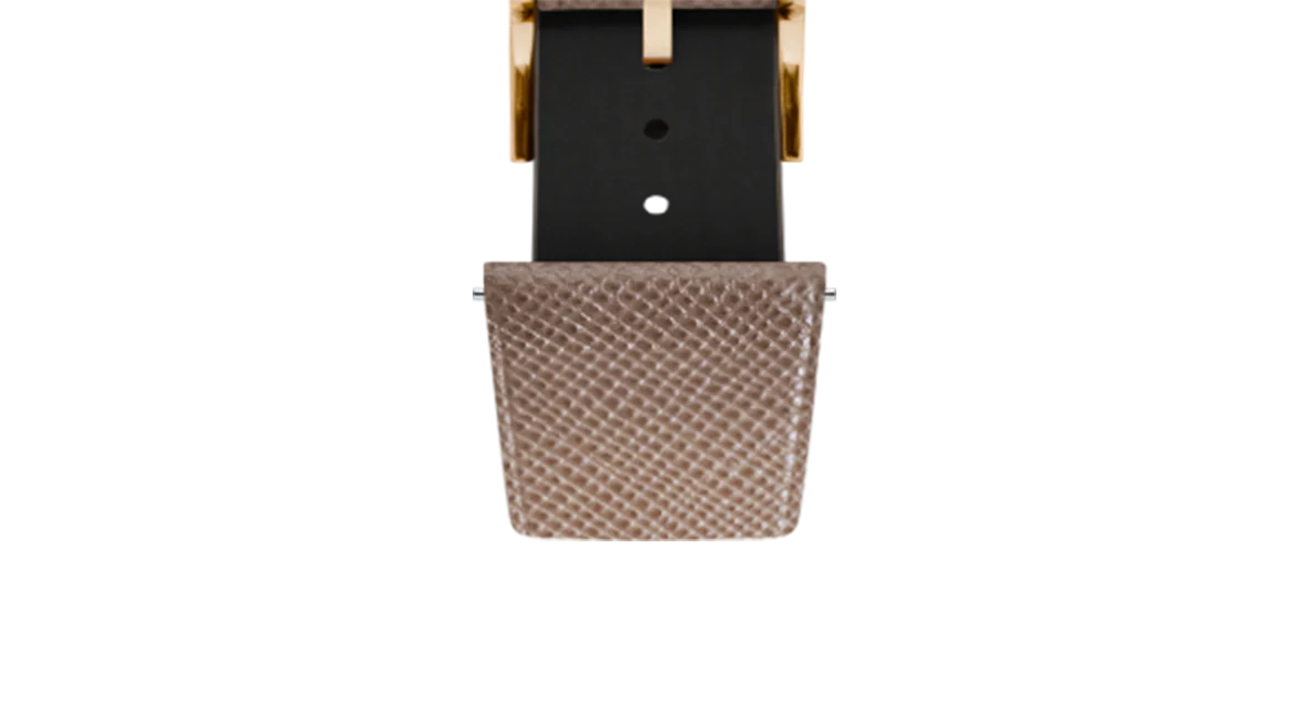 Overstock: Taupe Saffiano Stitchless Strap - Image 7