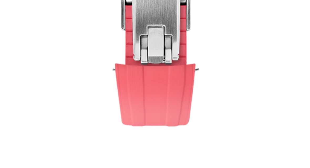 Overstock: Pink CTS Rubber Strap for Omega Speedmaster - Image 7