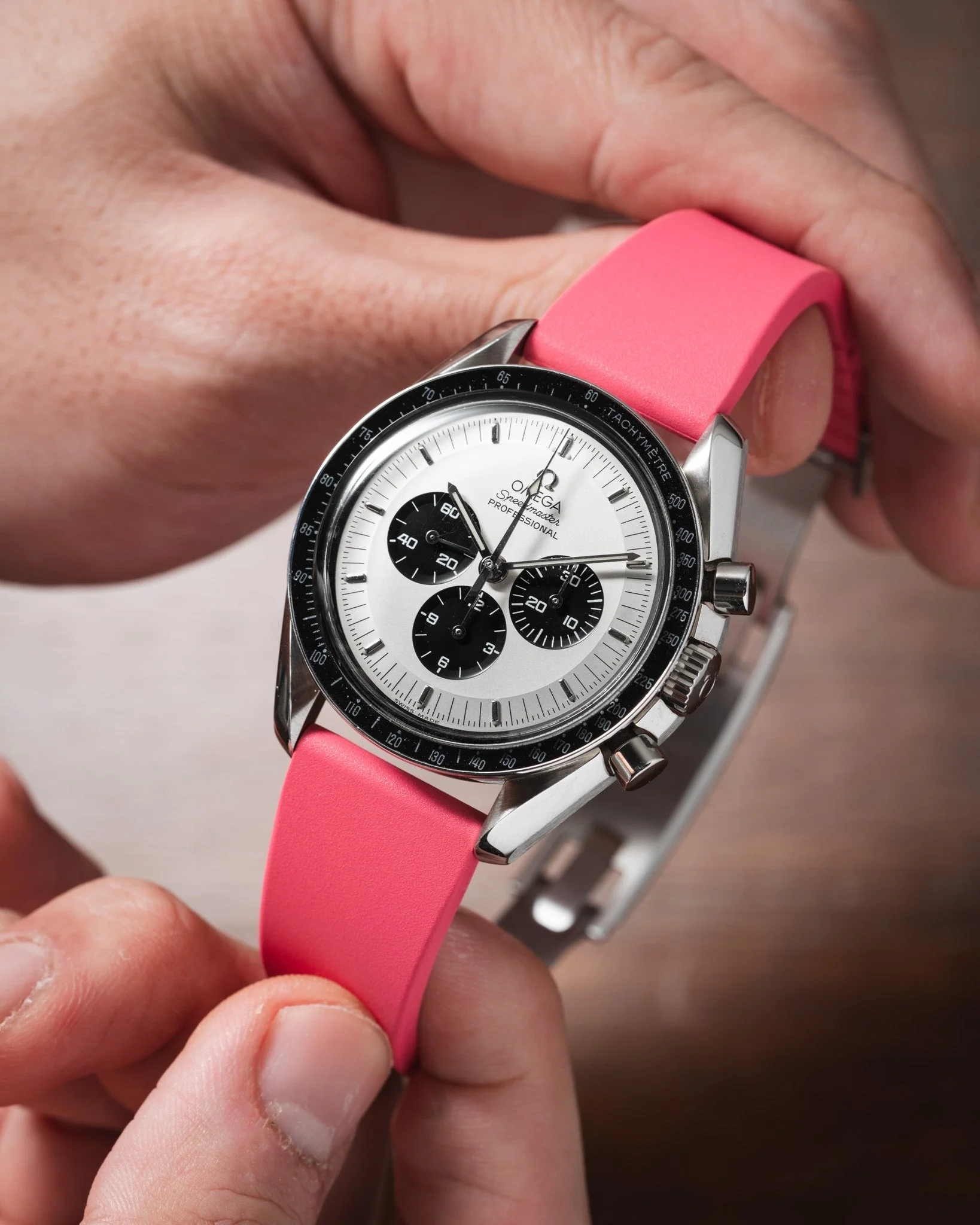 Pink CTS Rubber Strap - Image 3