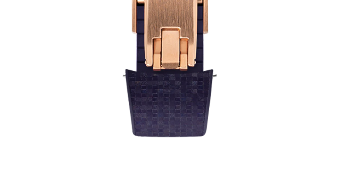Purple Curved CTS Rubber Strap for MB&F MAD1 - Image 10