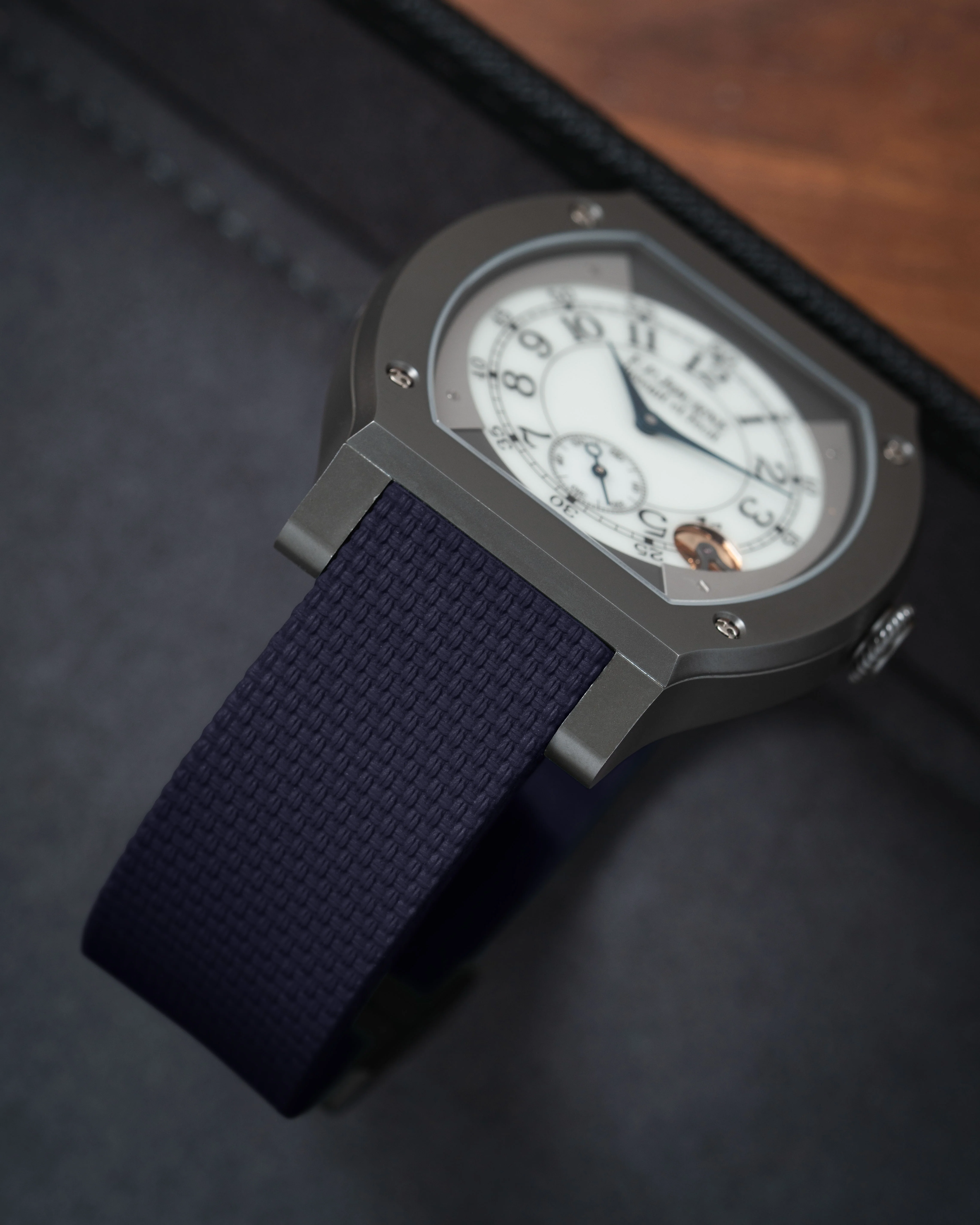 Purple Sailcloth CTS Rubber Strap for F.P. Journe Élégante - Image 4