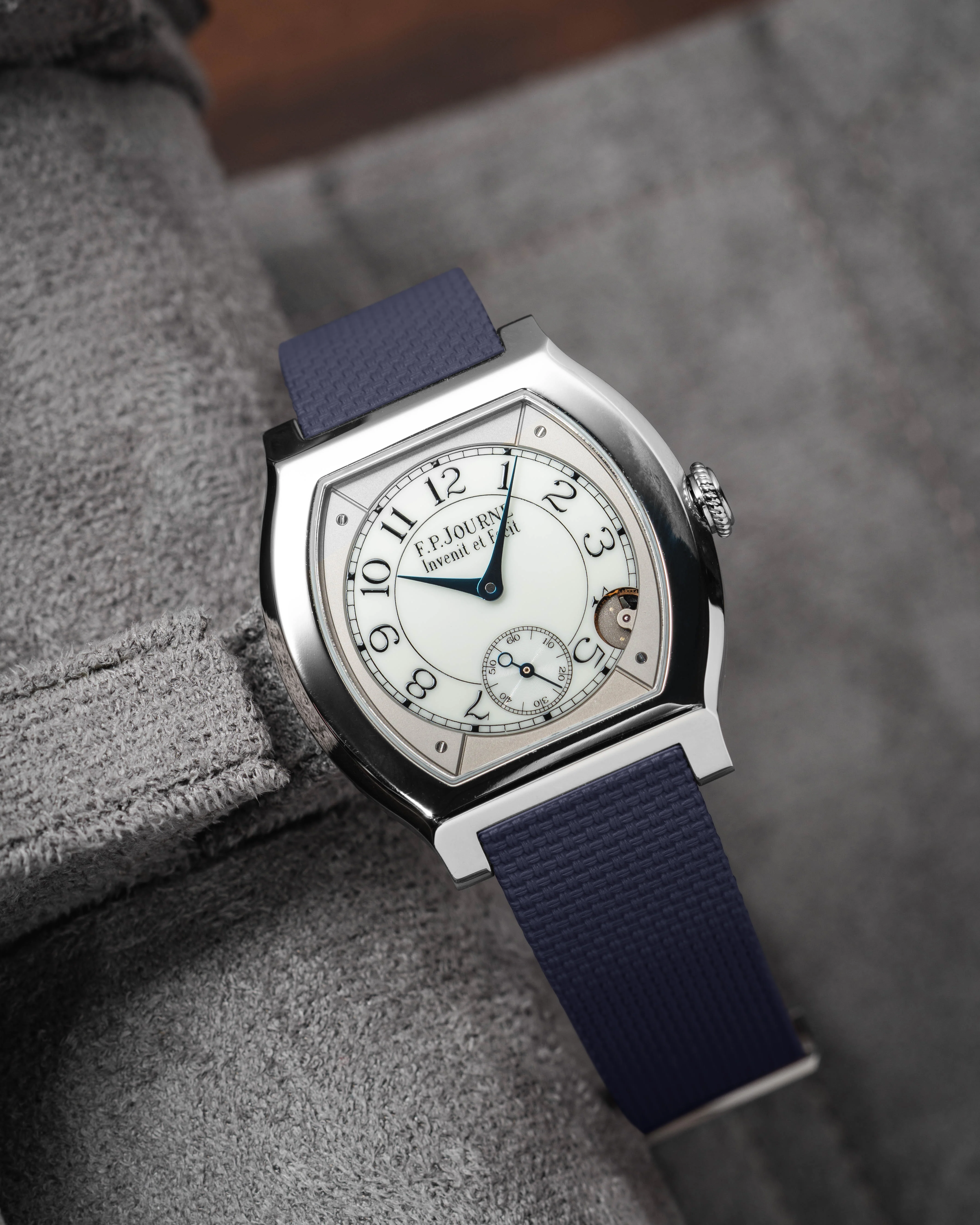 Purple Sailcloth CTS Rubber Strap for F.P. Journe Élégante - Image 5