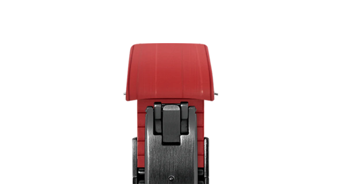 Red CTS Rubber Strap for Rolex Submariner 41mm - Image 12
