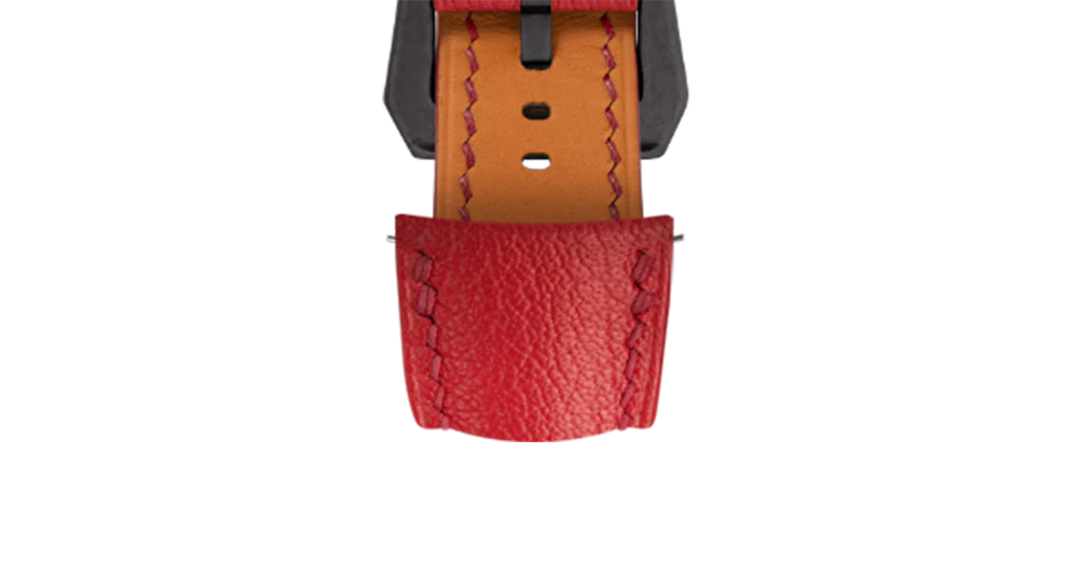 Red Chevre Strap for MB&F MAD1 - Image 13