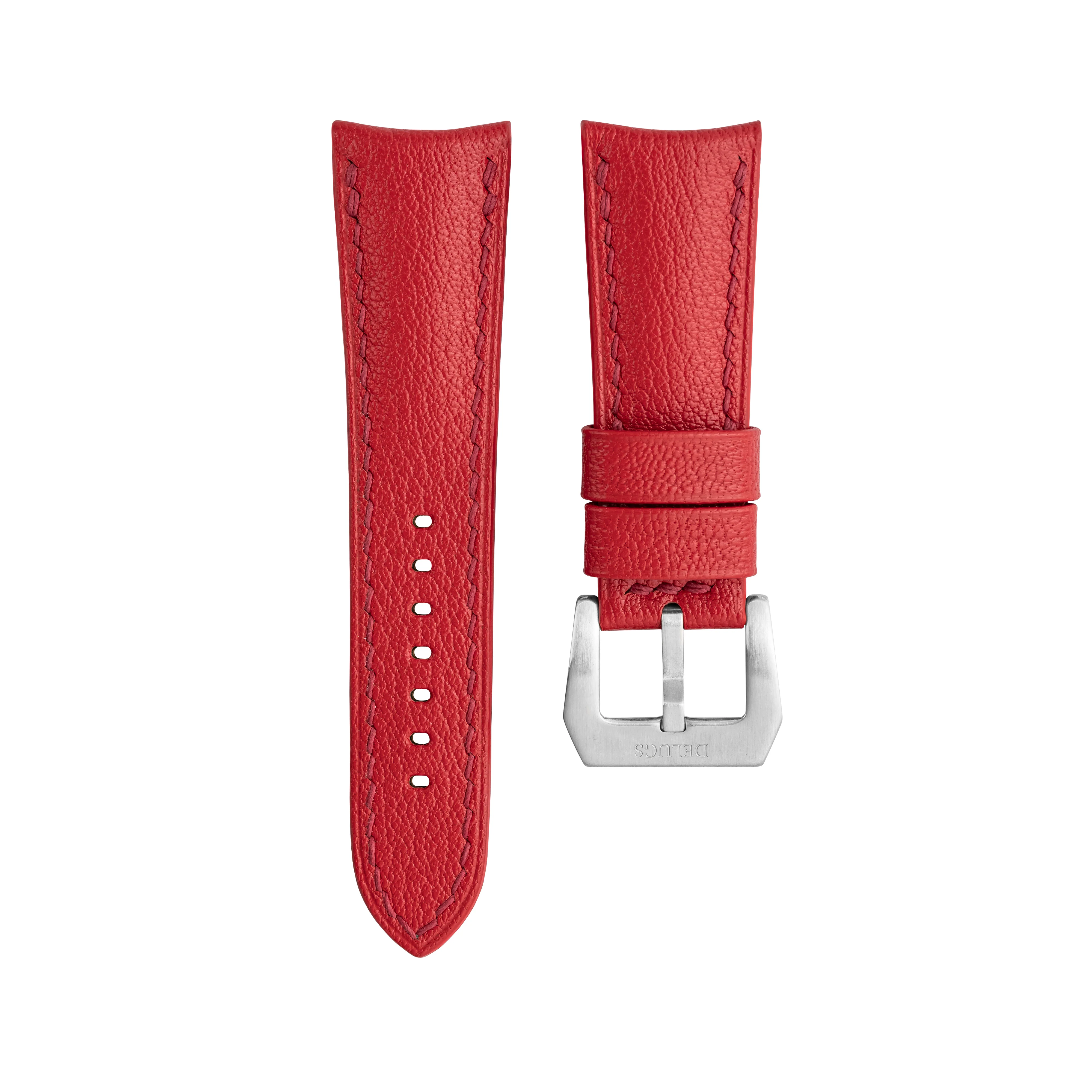 Red Chevre Strap for MB&F MAD1 - Image 5