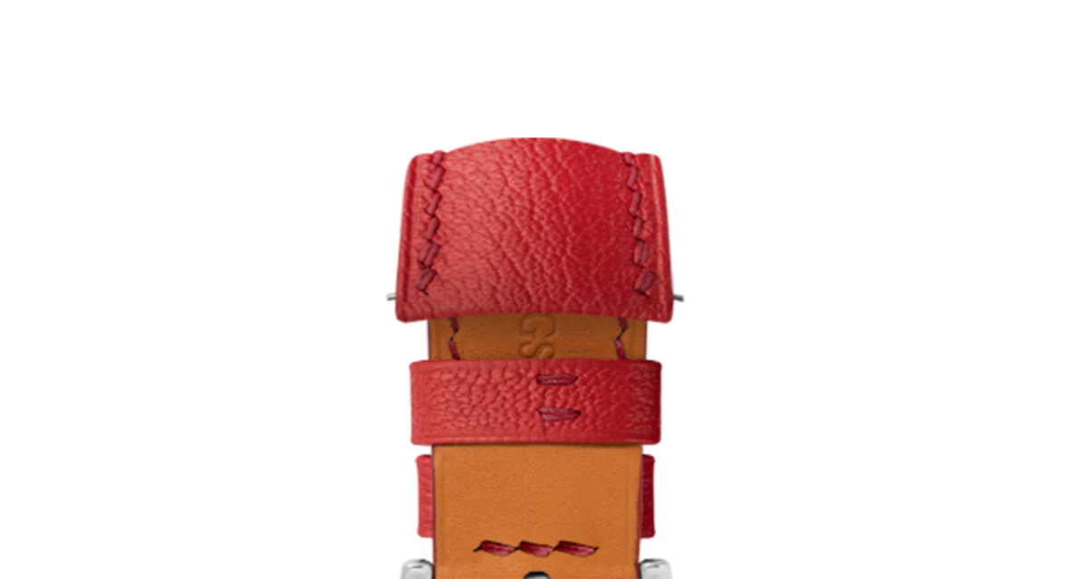Red Chevre Strap for MB&F MAD1 - Image 6