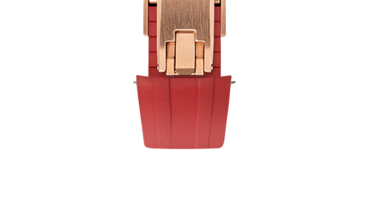 Red CTS Rubber Strap for Tudor Pelagos 39 - Image 9