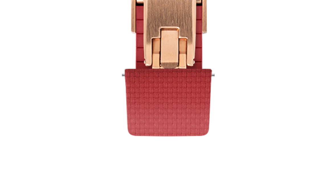 Red Sailcloth CTS Rubber Strap for F.P. Journe Élégante - Image 10