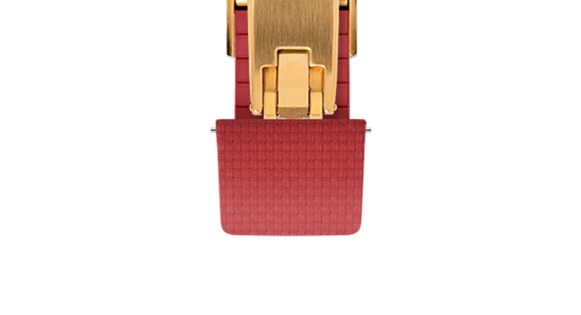 Red Sailcloth CTS Rubber Strap for F.P. Journe Élégante - Image 12