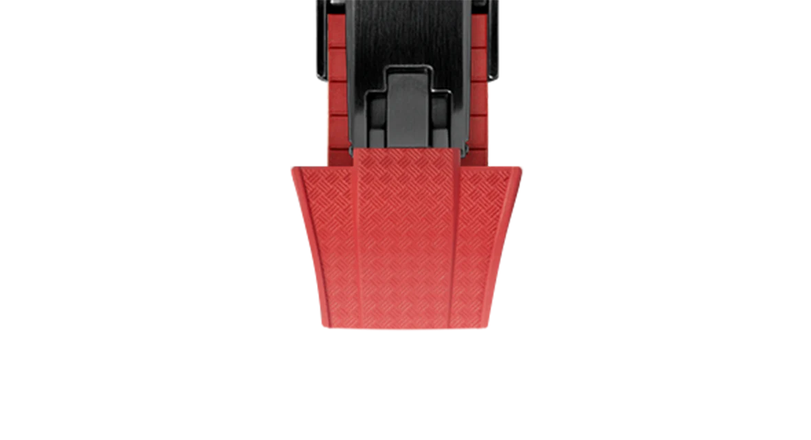 Red CTS Rubber Strap for Tissot PRX - Image 7