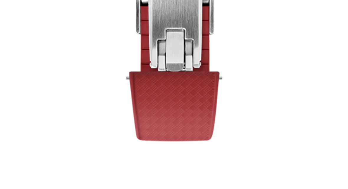 Red Tropical CTS Rubber Strap - Image 12
