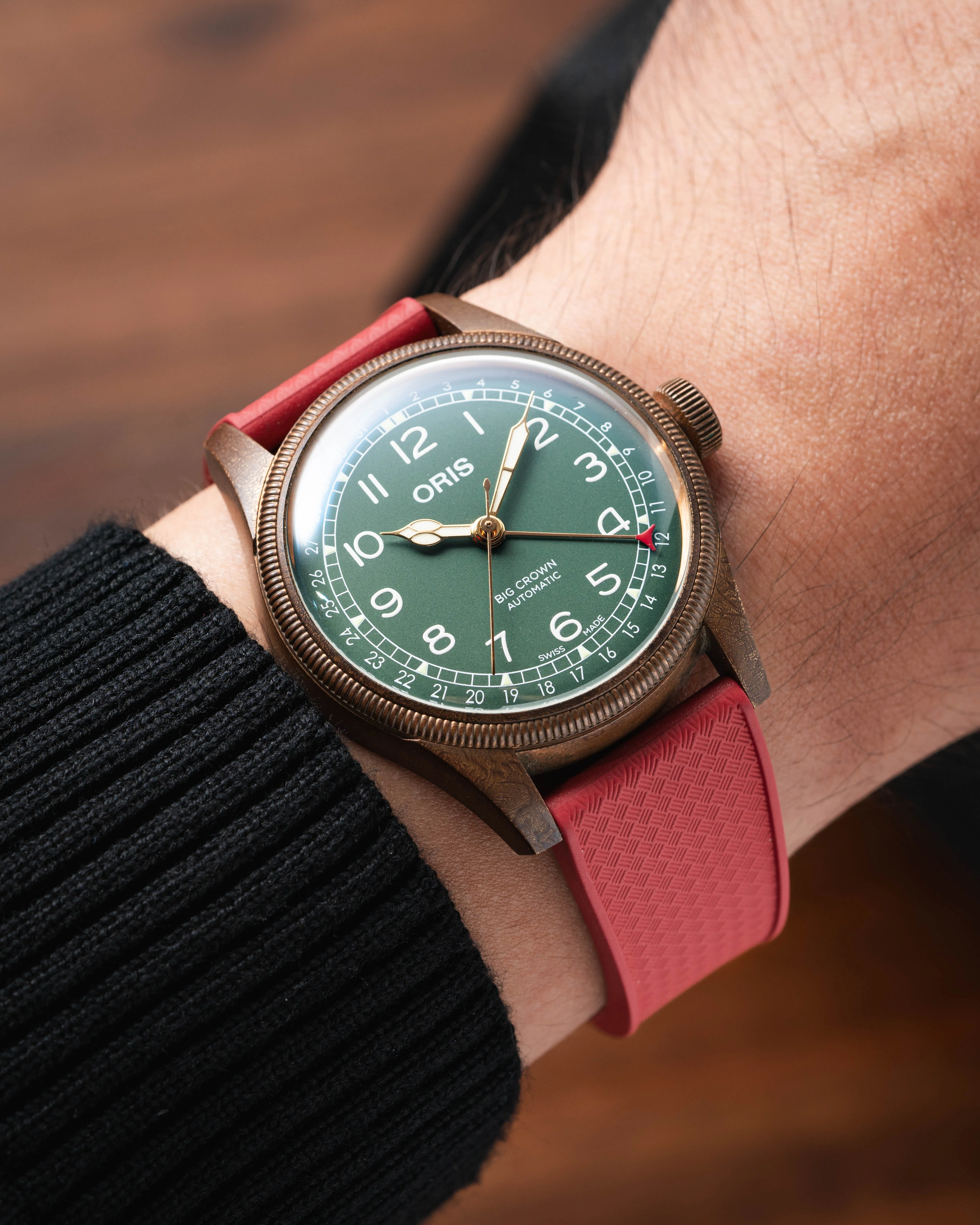 Red Tropical CTS Rubber Strap - Image 3