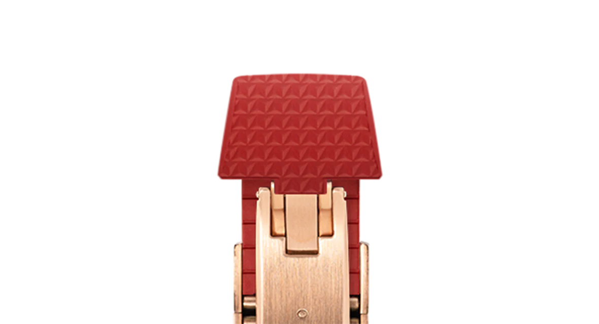 Red CTS Rubber Strap for Vacheron Constantin Overseas - Image 11