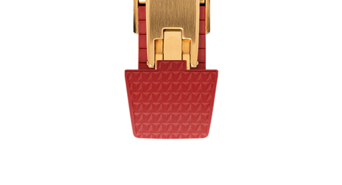 Red CTS Rubber Strap for Vacheron Constantin Overseas - Image 14