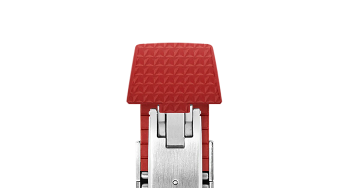 Red CTS Rubber Strap for Vacheron Constantin Overseas - Image 9