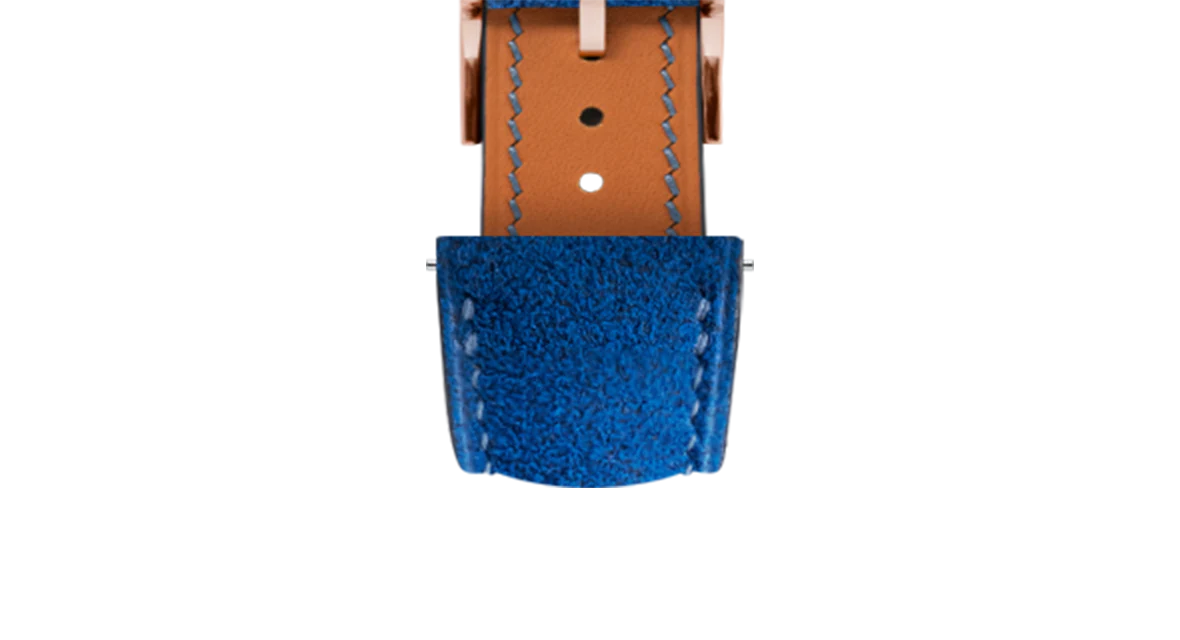 Royal Blue Alcantara Signature Strap - Image 8