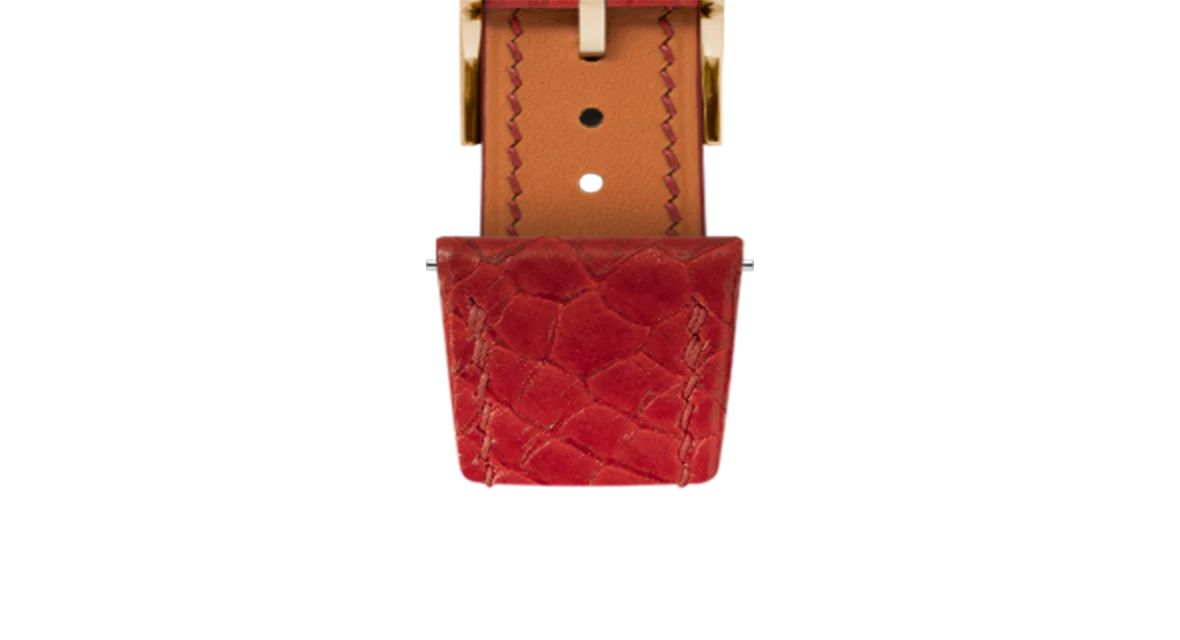 Ruby Salmon Slim Strap - Image 13