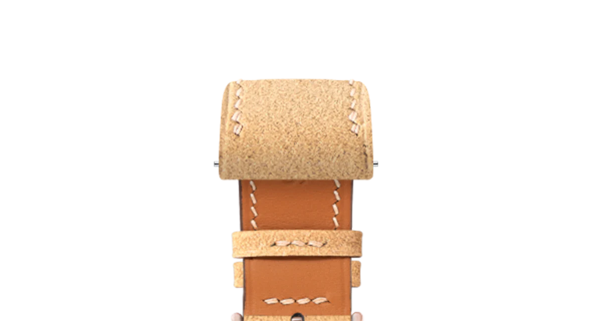 Sand Alcantara Strap for Cartier Santos-Dumont - Image 5
