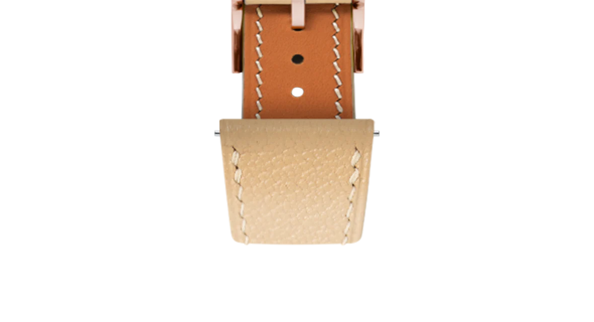 Sand Chevre Slim Strap - Image 9