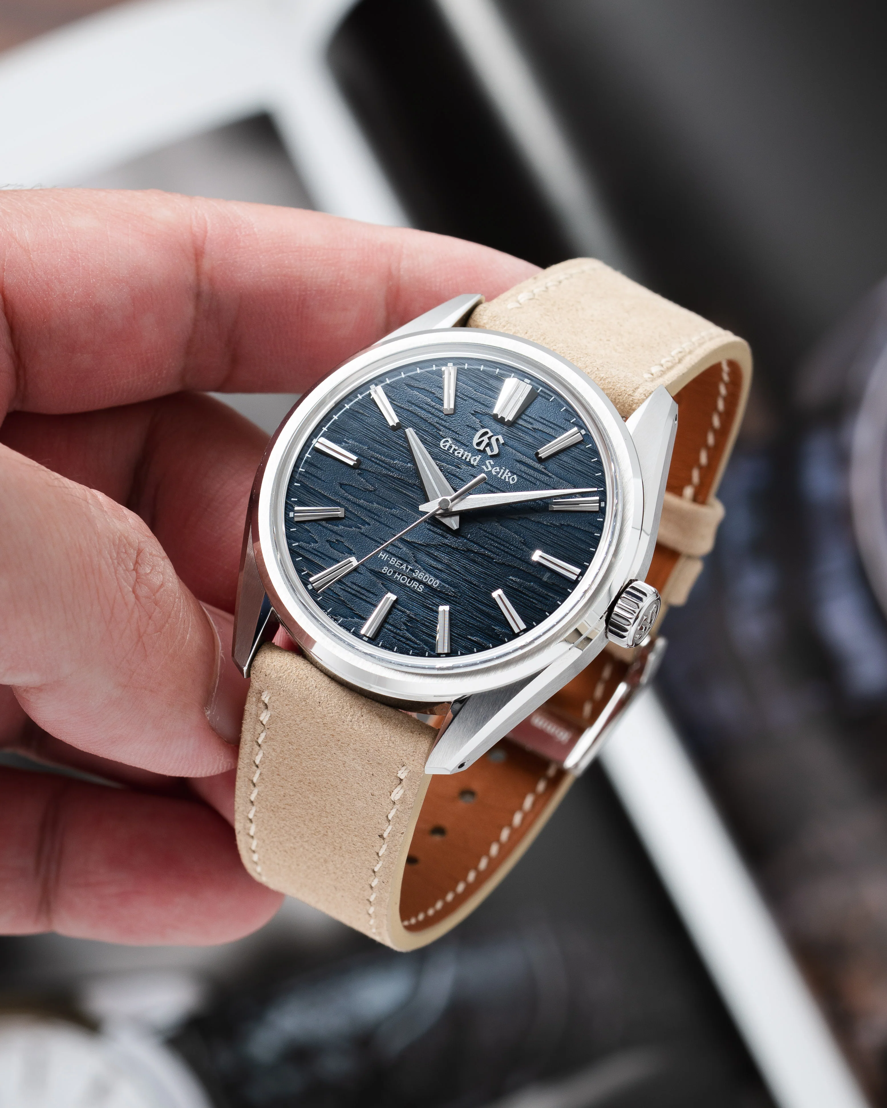 Sand Nubuck Slim Strap - Image 4