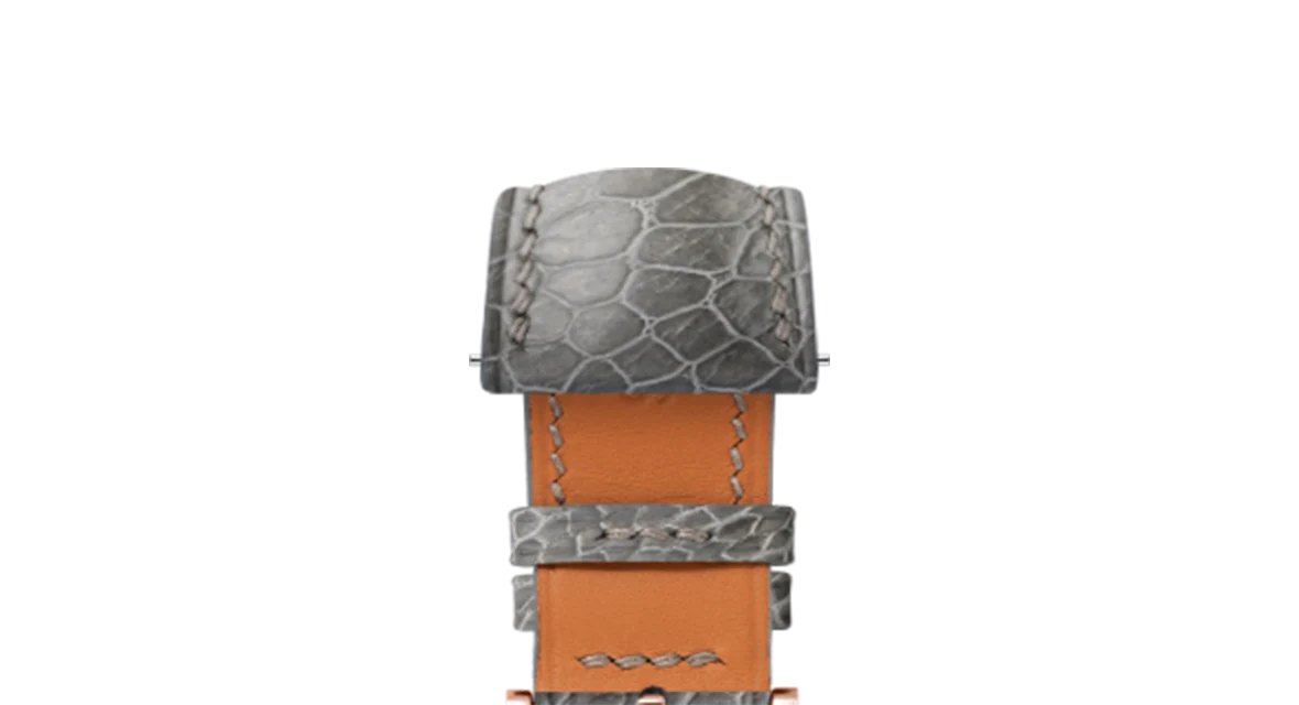 Serpentine Ostrich Leg Signature Strap - Image 5