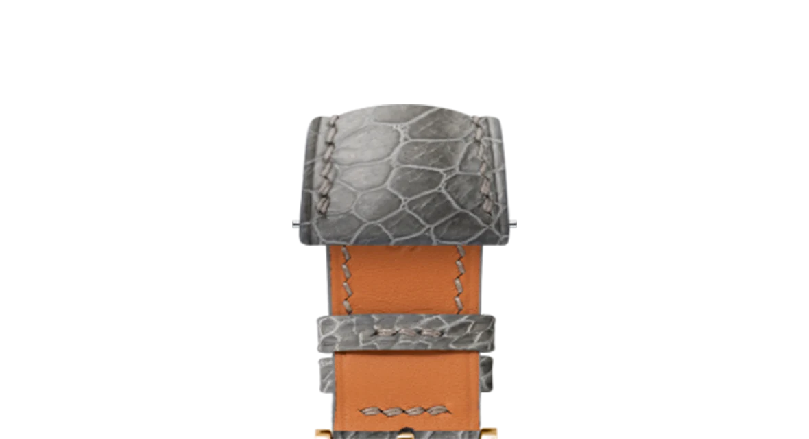 Serpentine Ostrich Leg Signature Strap - Image 7