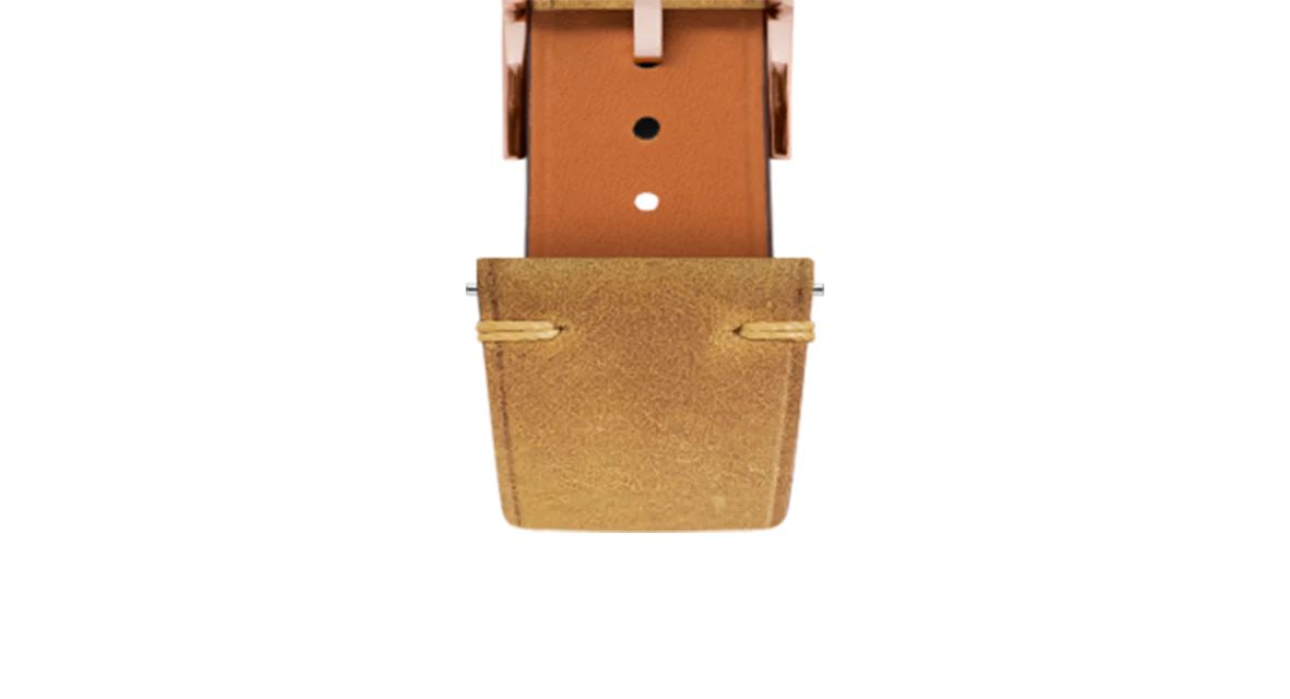 Tan Crazy Horse Side-Stitch Strap - Image 7