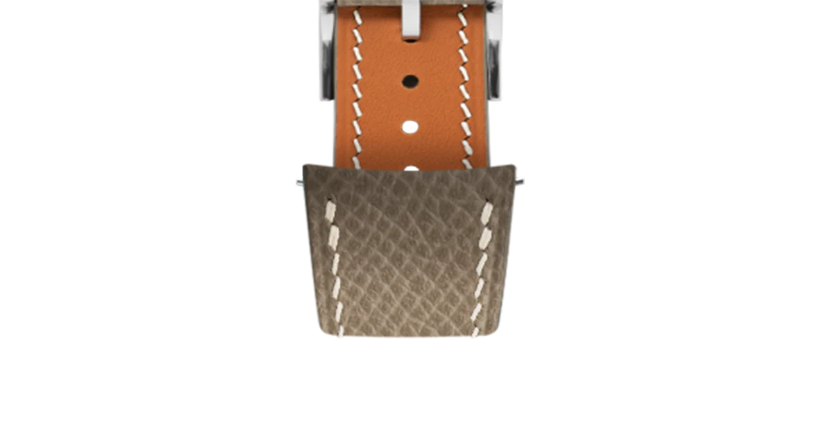 Taupe Epsom Slim (Curved) Strap - Image 6