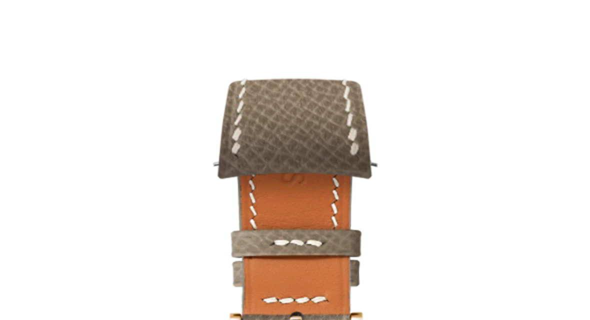 Taupe Epsom Slim (Curved) Strap - Image 9
