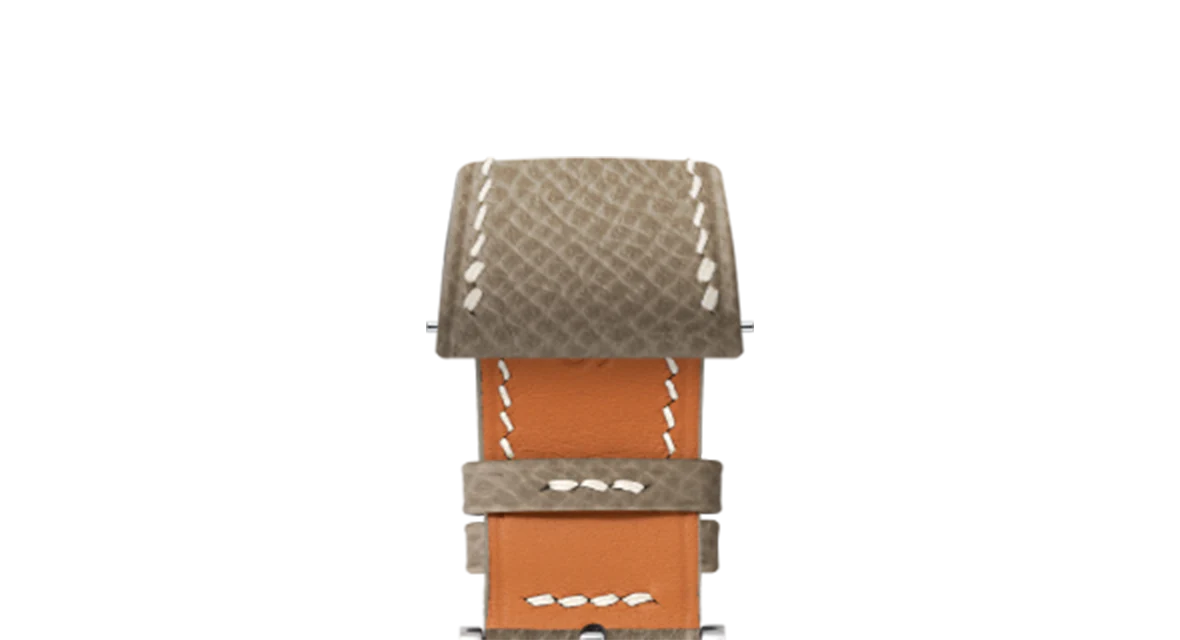 Taupe Epsom Slim Strap - Image 5