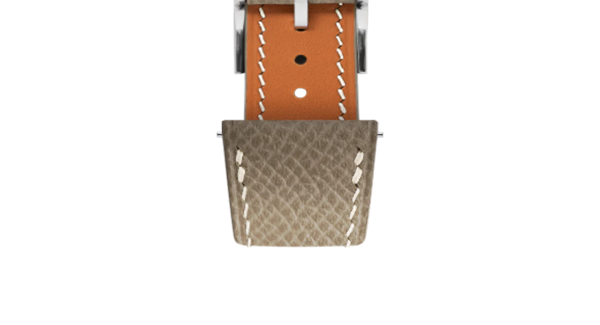 Taupe Epsom Slim Strap - Image 6