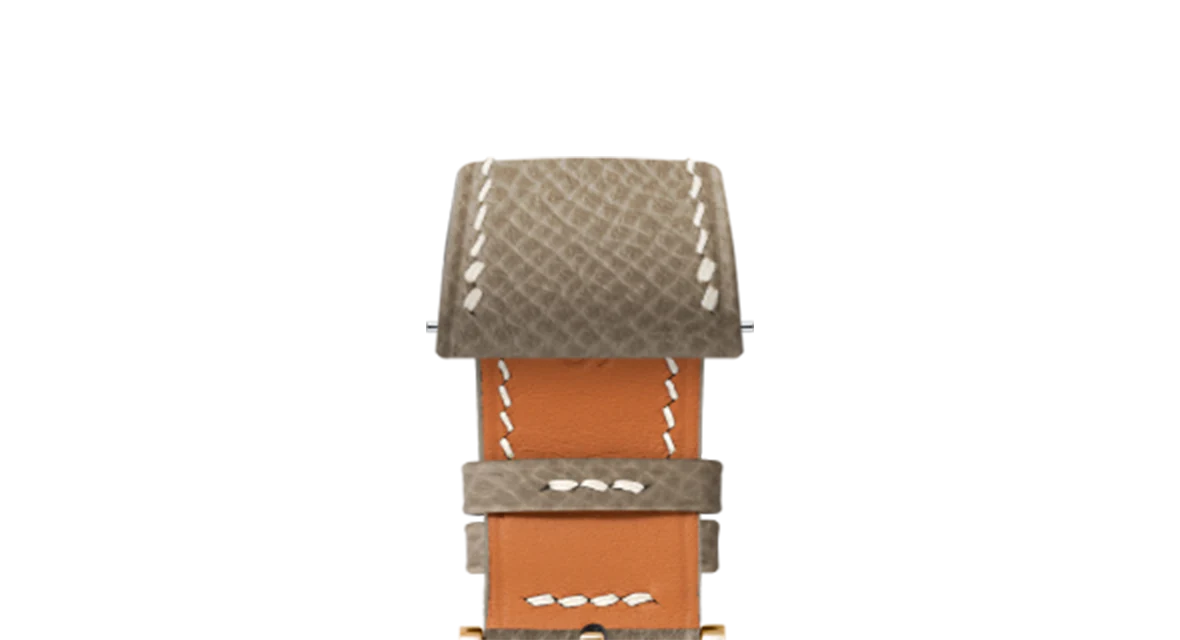 Taupe Epsom Slim Strap - Image 9