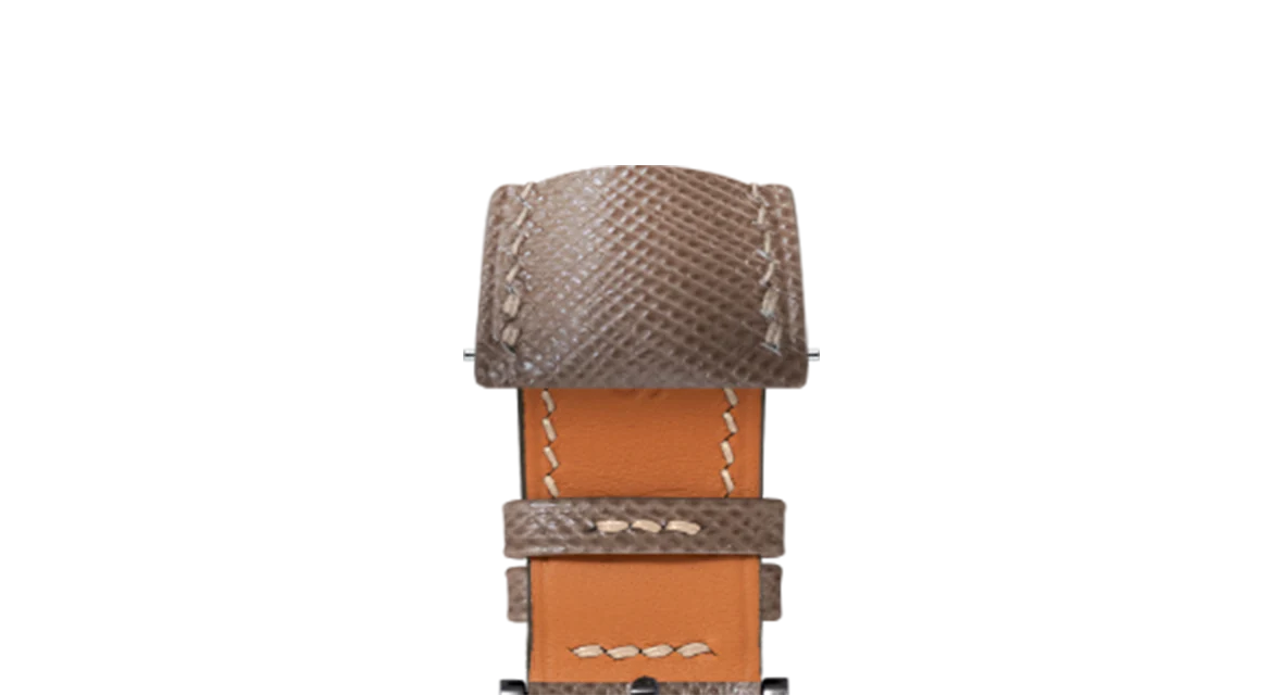 Taupe Saffiano Signature Strap - Image 10
