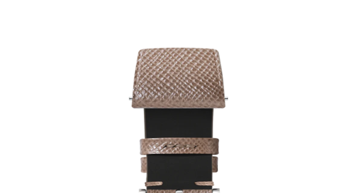Taupe Saffiano Stitchless Strap - Image 5