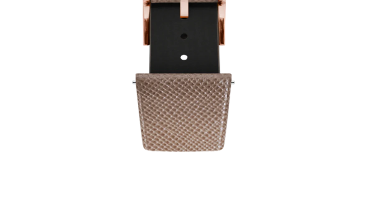 Taupe Saffiano Stitchless Strap - Image 8