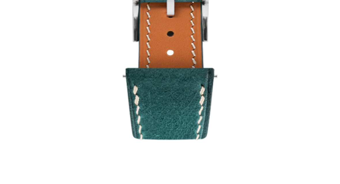 Overstock: Turquoise Waxy Slim Strap - Image 5