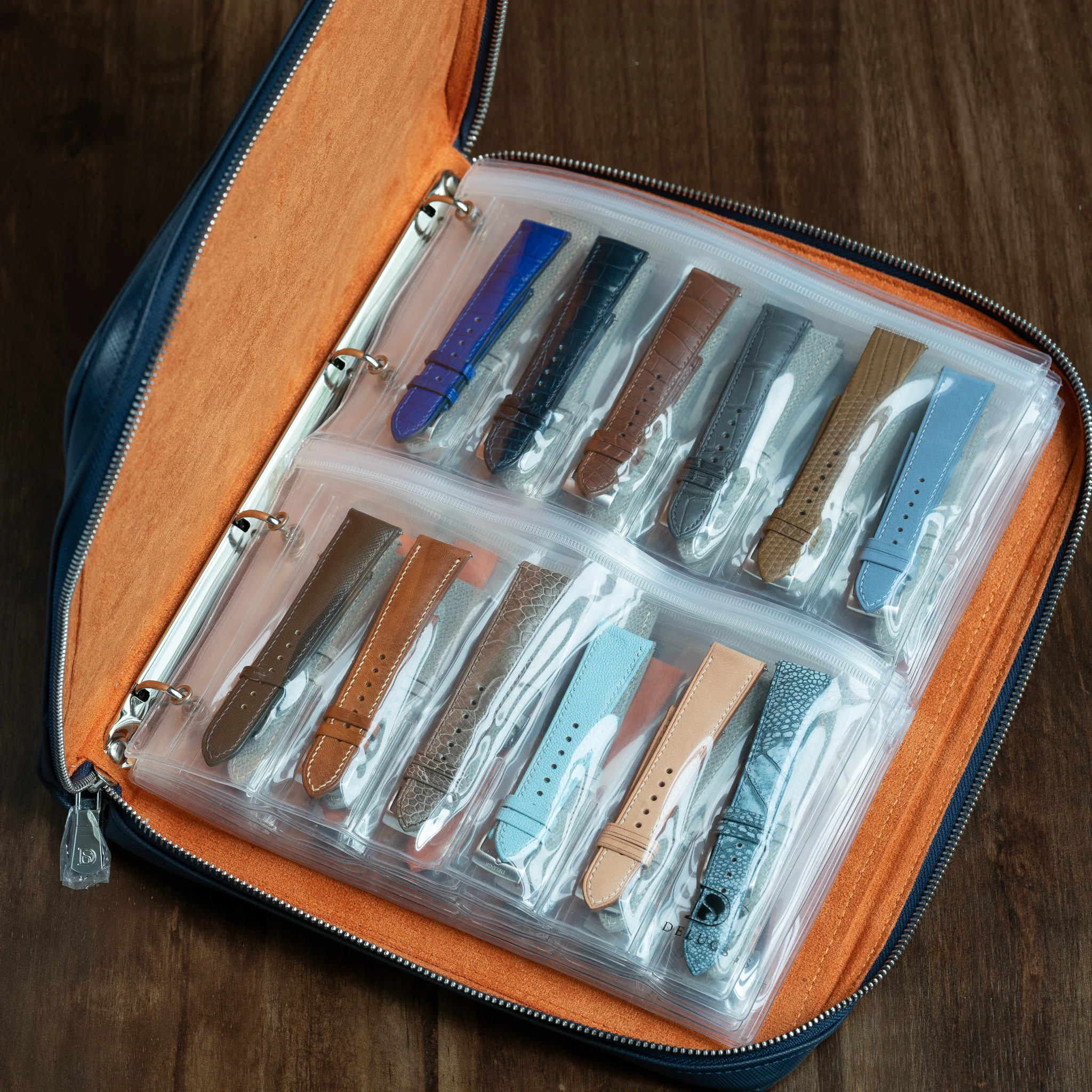 Strap Folio (Large) - Navy - Image 2