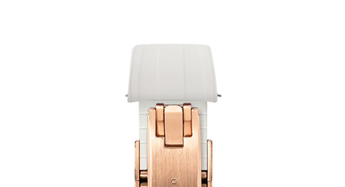 White CTS Rubber Strap for Rolex Submariner 41mm - Image 11