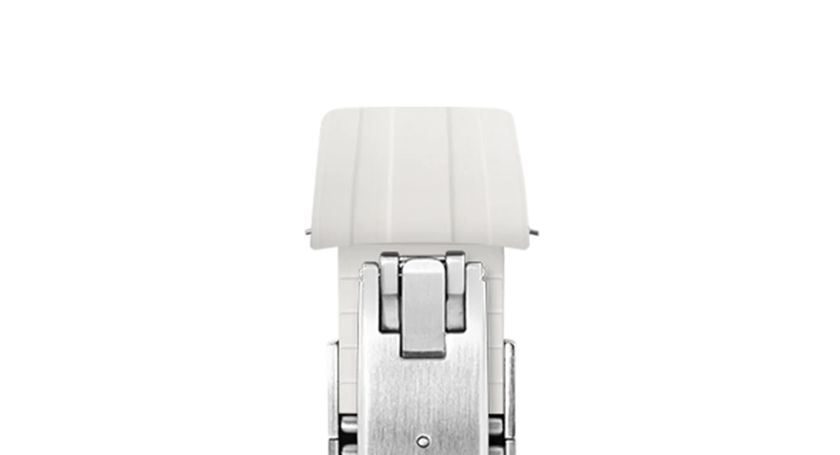 White CTS Rubber Strap for Tudor Pelagos 39 - Image 6