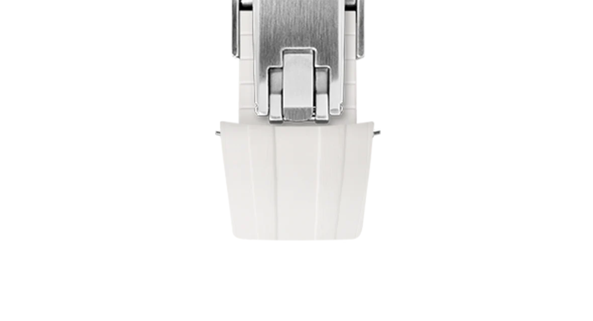 White CTS Rubber Strap for Tudor Pelagos 39 - Image 7