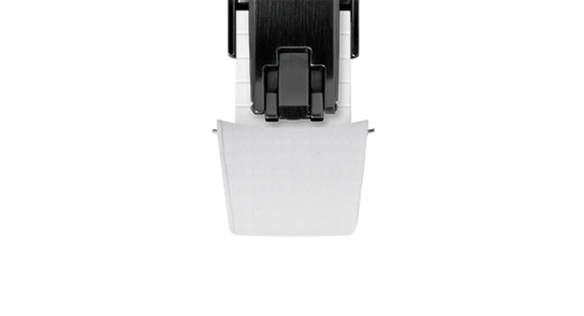 White Curved CTS Rubber Strap for MB&F MAD1 - Image 14