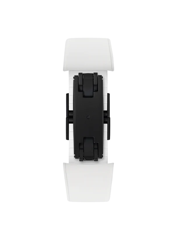 White Curved CTS Rubber Strap - Image 10