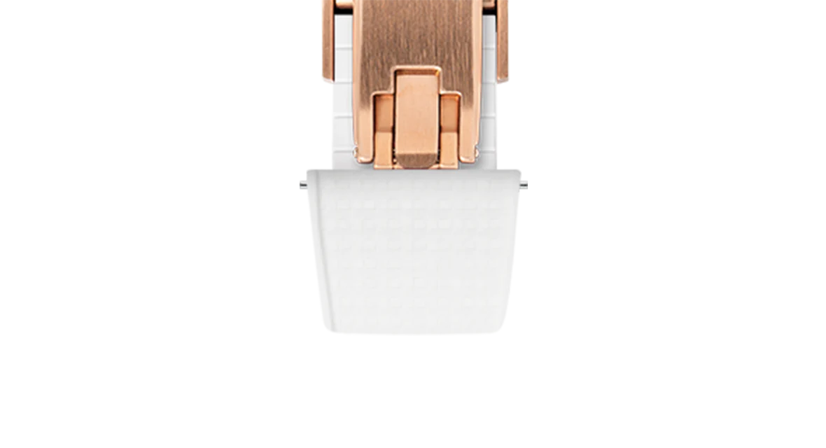 White Mosaic CTS Rubber Strap - Image 10